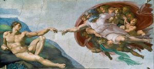 Creation of Adam, Michelangelo Buonarroti